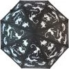 Soake Everyday Folding Umbrella In Raining Cats And Dogs Design