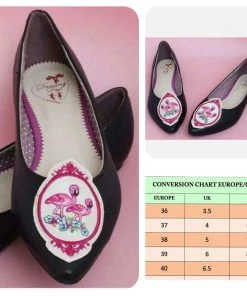 Banned Apparel Flamingo Ballerina Flats Women's Apparel