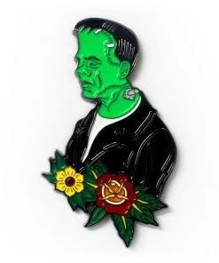 Hemet X Vintage Galeria Frankenstein Enamel Pin