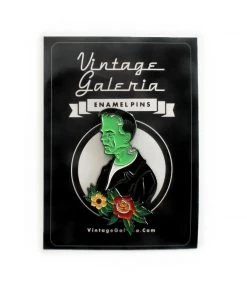 Hemet X Vintage Galeria Frankenstein Enamel Pin