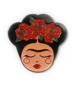 Hemet X Vintage Galeria Frida Enamel Pin Accessories