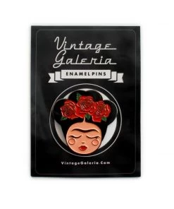 Hemet X Vintage Galeria Frida Enamel Pin Accessories