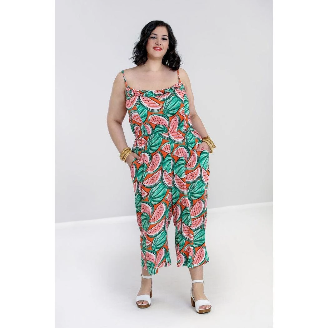 Hell Bunny Melonie Jumpsuit Women's Apparel 3 Hell Bunny Melonie Jumpsuit Women's Apparel