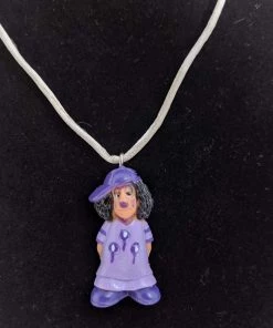 Aye Que Chula "Aye, Que Chula" Original Jewelry & Art Homies-Mijos Clown Boy Necklace