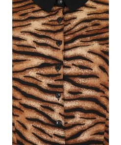 Hell Bunny Tora Mini Dress In Tiger Print 14 Hell Bunny Tora Mini Dress In Tiger Print