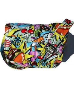 Hemet Junk Food Pop Art Messenger Bag