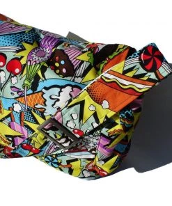 Hemet Junk Food Pop Art Messenger Bag