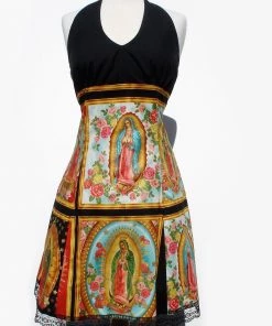 Hemet Halter Dress In Guadalupe Art Print