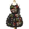 Women's Apparel Hemet Ruffled Monster Mash Apron