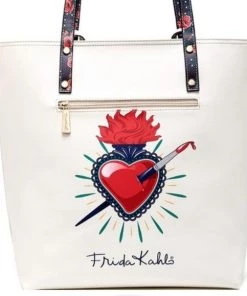 Glitz Glam And Rebellion Frida Kahlo Catrina Tote In Black Accessories