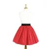 Hemet Pleated Skirt In Red & White Mini Polka Dot Women's Apparel