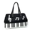 Glitz Glam And Rebellion Piano And Music Notes Satchel