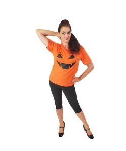 Star Struck Clothing Vampire Jack-O-Lantern Tee Women's Apparel