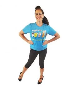 Star Struck Clothing Drive-In Tee In Blue