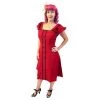 ChicStar Women's Apparel Claudia Swing Dress In Red