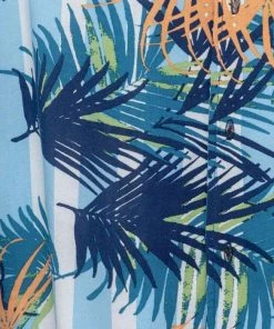 Steady Clothing Oasis Bowling Shirt In Blue