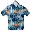 Steady Clothing Oasis Bowling Shirt In Blue 1 Steady Clothing Oasis Bowling Shirt In Blue