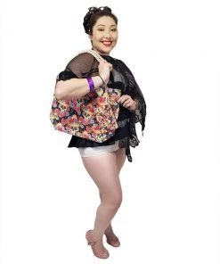 Glitz Glam And Rebellion Summer Sugar Skull Tote & Matching Coin Purse Accessories