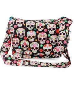 Accessories Hemet Small Sugar Skulls Messenger Bag