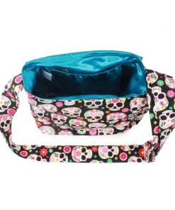 Accessories Hemet Small Sugar Skulls Messenger Bag
