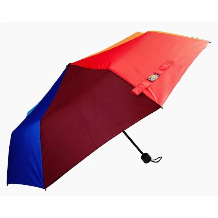 Soake Everyday Folding Umbrella In Rainbow Women's Apparel 5 Soake Everyday Folding Umbrella In Rainbow Women's Apparel