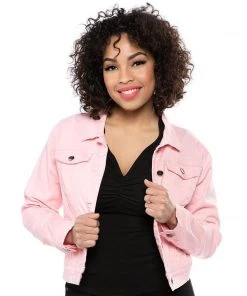 Sourpuss Essential Jacket In Pink