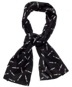 Women's Apparel Sourpuss Switchblade Bad Girl Satin Scarf