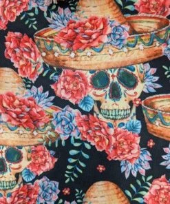 Glitz Glam And Rebellion Summer Sugar Skull Tote & Matching Coin Purse Accessories