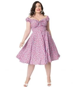 Timeless London Victoria Swing Dress In Blue Women's Apparel