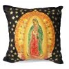 Hemet Pillow Cover In Guadalupe & Stars On Black